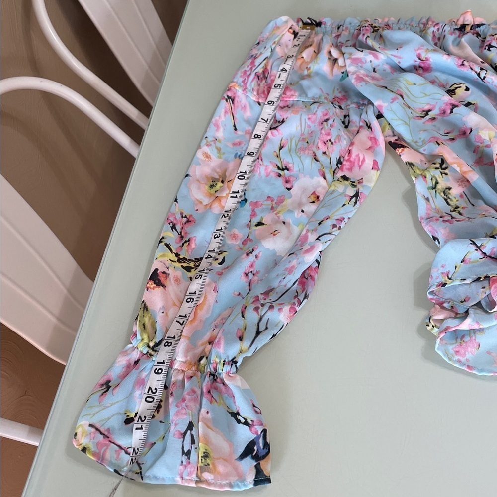 Jeans by Buffalo Floral Blouse - Pink and Blue - Picture 9 of 14